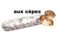 saucisson aux cèpes