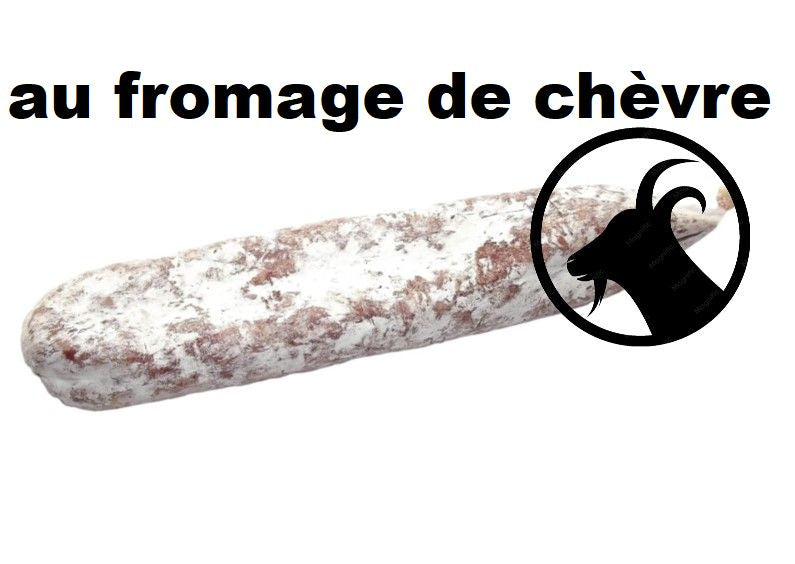 saucisson au fromage de chèvre