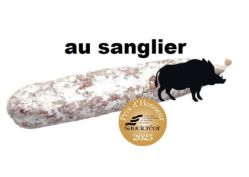 saucisson au sanglier