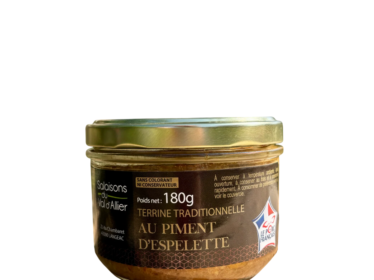 terrine de porc au piment d'Espelette