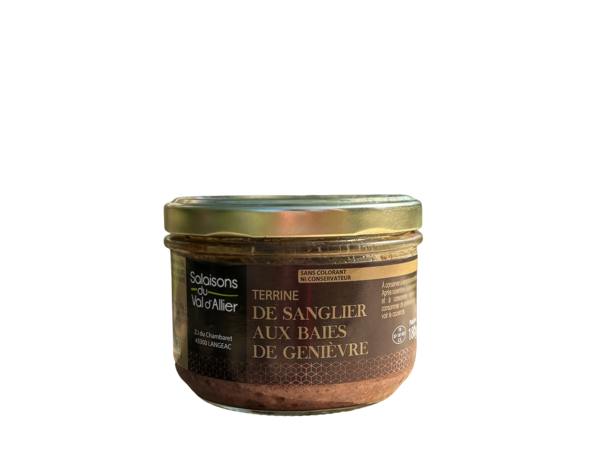 terrine de porc au sanglier