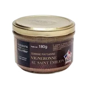 terrine de porc vigneronne au st Emilion